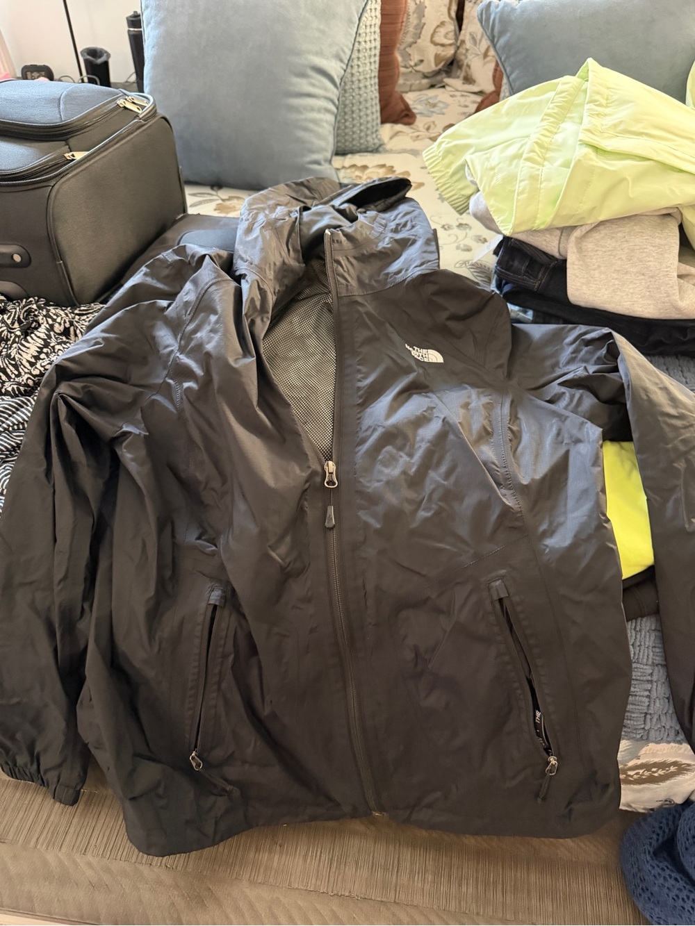 The North Face Black Hooded Shell Jacket
